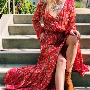 Tulle & Batiste Rose Maxi NWT